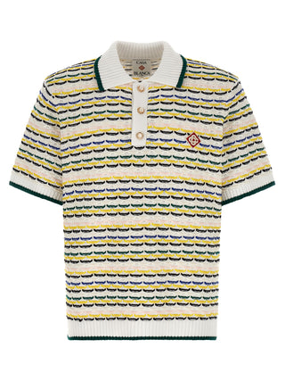 Multicolor Cotton Polo Shirt