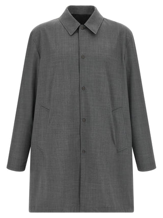Multicolor Polyester Coat