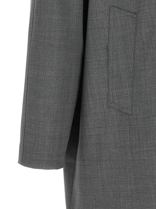 Multicolor Polyester Coat