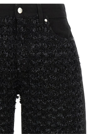 Jeans de algodón negro