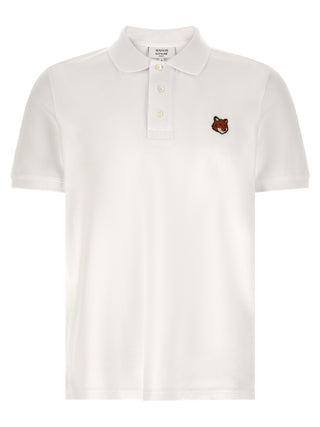 White Cotton Polo Shirt