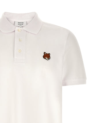 White Cotton Polo Shirt