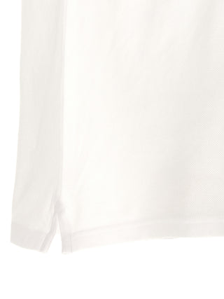 White Cotton Polo Shirt