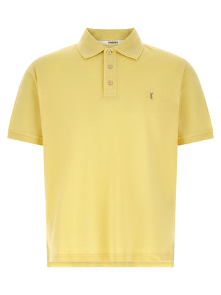 Bicolor Cotton Polo Shirt