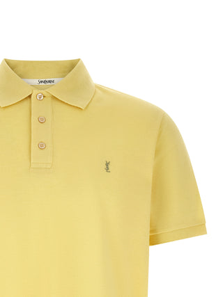 Bicolor Cotton Polo Shirt