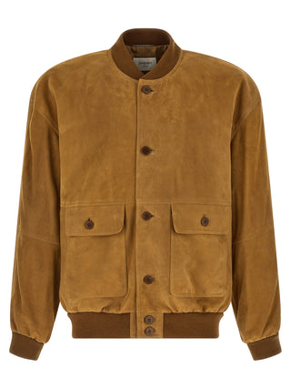 Brown Lamb Leather Leather Jacket
