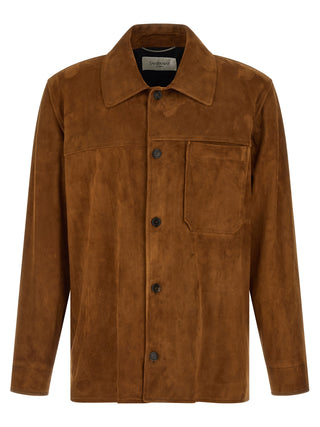 Brown Lamb Leather Leather Jacket