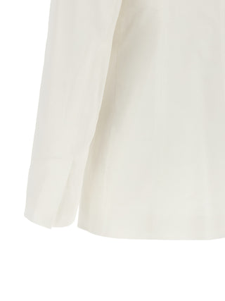 White Linen Blazer