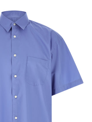 Blue Cotton Blouse