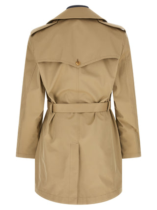 Beige Cotton Coat