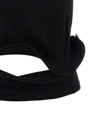 Black Nylon T-Shirt