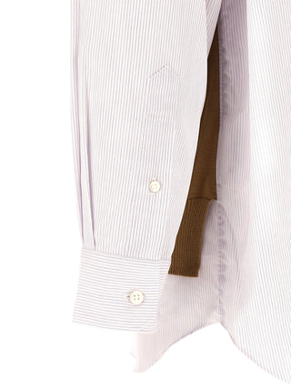 Blusa multicolor de algodón  