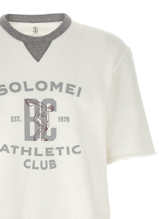 White Cotton Sweatshirt