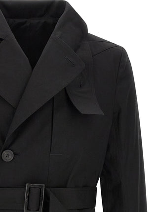 Black Cotton Coat