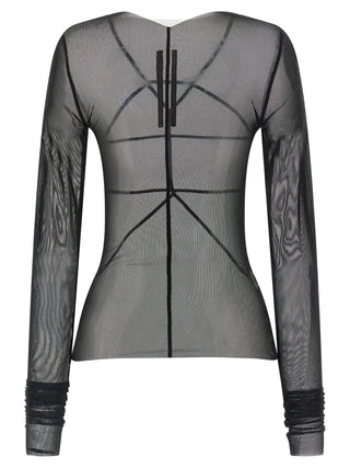 Black Nylon Cardigan