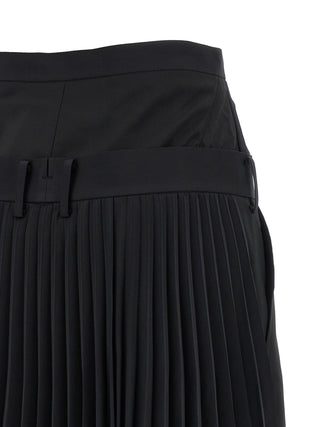 Black Wool Pants