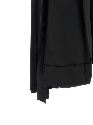 Black Wool Pants