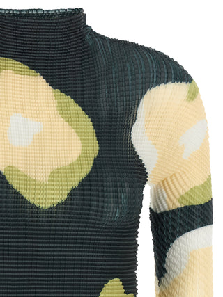 Multicolor Polyester Sweatshirt