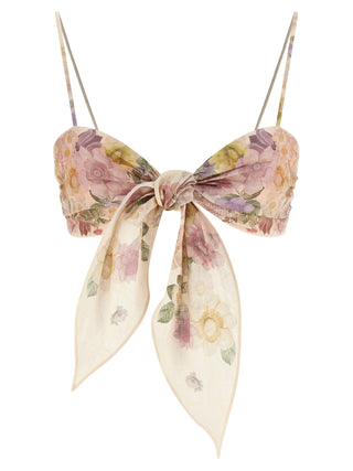 Multicolor Linen Blouse