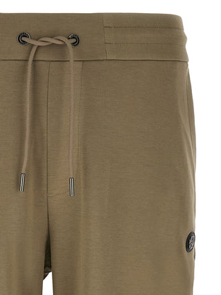 Bicolor Cotton Joggers (Workout Pants)