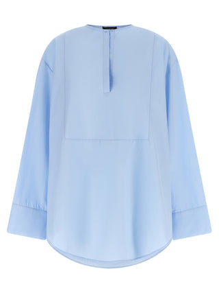 Blue Cotton Blouse
