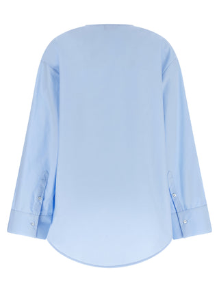 Blue Cotton Blouse