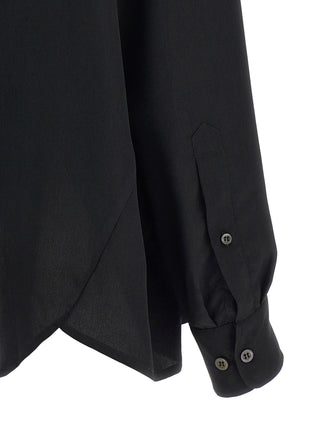 Black Polyester Blouse