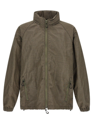 Bicolor Linen Shell Jacket