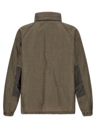 Bicolor Linen Shell Jacket