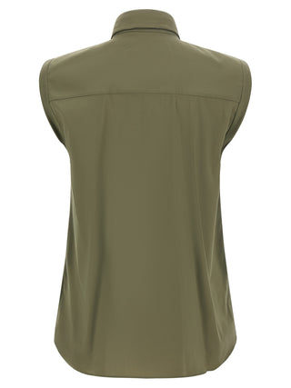 Bicolor Cotton Blouse