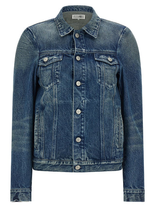 Blue Cotton Denim Jacket