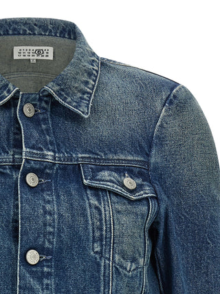 Blue Cotton Denim Jacket