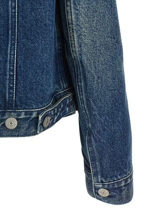 Blue Cotton Denim Jacket