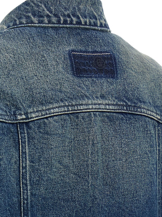 Blue Cotton Denim Jacket