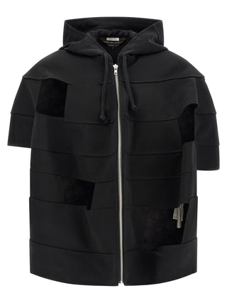 Black Wool Shell Jacket