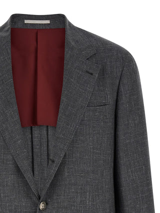 Gray Wool Blazer