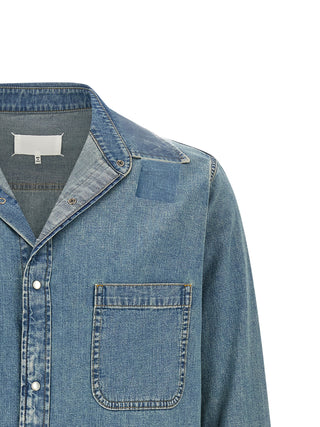Blue Cotton Blouse