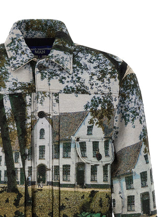 Multicolor Polyester Jacket
