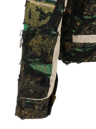 Multicolor Polyester Jacket