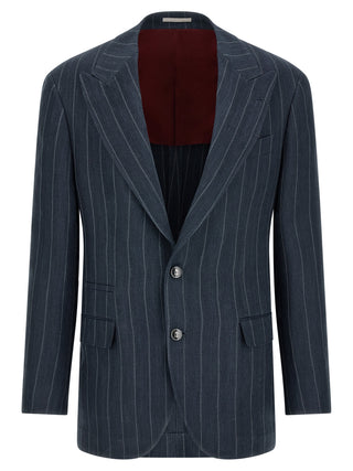 Blue Hemp Blazer