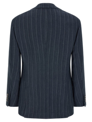 Blue Hemp Blazer