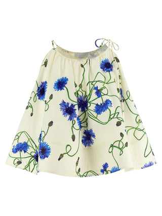 Blue Cotton Blouse