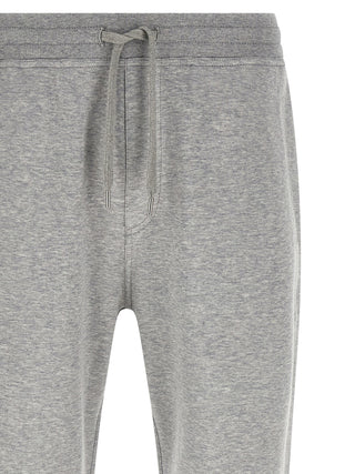 Pantalones deportivos de algodón gris