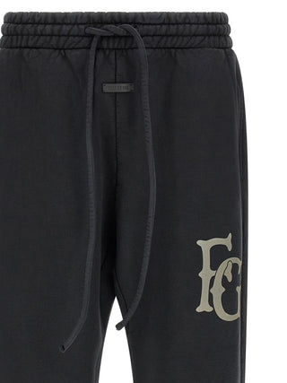 Black Cotton Joggers (Workout Pants)