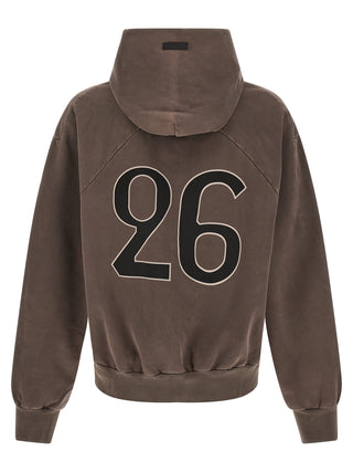 Brown Cotton Sweatshirt