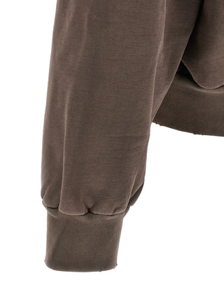 Brown Cotton Sweatshirt