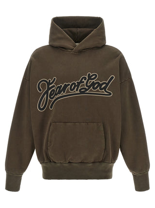 Brown Cotton Sweatshirt