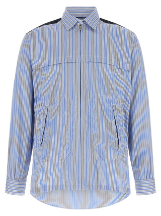 Blusa de algodón azul