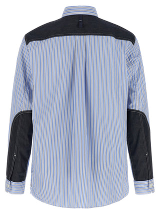 Blusa de algodón azul