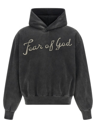 Black Cotton Sweatshirt